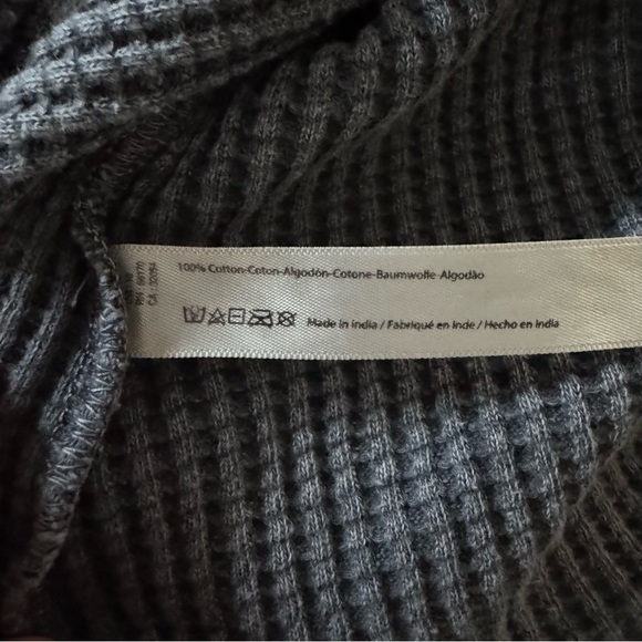 Free People FP One Tasha Thermal Lace-Up Sleeve Top – M - Picture 14 of 14